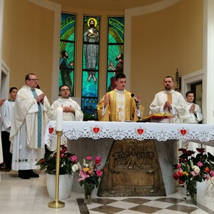 Slavlje mlade mise vlč. Domagoja Matokovića u Župi sv. Jeronima u Maksimiru